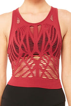 Load image into Gallery viewer, Vixen Fitted Crop Tank