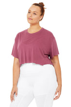 Load image into Gallery viewer, Cropped Short Sleeve Top