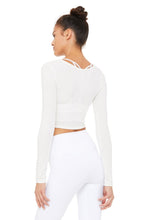 Load image into Gallery viewer, Amelia Luxe Long Sleeve Crop