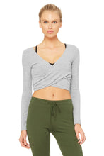 Load image into Gallery viewer, Amelia Luxe Long Sleeve Crop