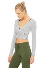 Load image into Gallery viewer, Amelia Luxe Long Sleeve Crop
