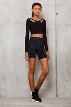 Load image into Gallery viewer, Arch Long Sleeve Top - Black