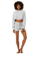 Load image into Gallery viewer, Double Take Pullover & Sweat Short Set
