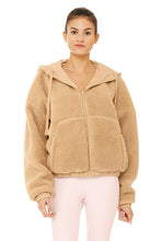 Load image into Gallery viewer, Duality Reversible Sherpa Jacket - Putty/Pristine/Soft Pink