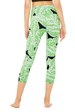 Load image into Gallery viewer, High-Waist Airbrush Capri - Print