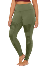 Load image into Gallery viewer, High-Waist Moto Legging