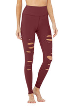 Load image into Gallery viewer, High-Waist Ripped Warrior Legging