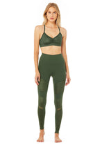 Load image into Gallery viewer, Sunny Strappy Bra & High-Waist Moto Legging Set