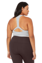 Load image into Gallery viewer, Alosoft Serenity Bra - Zinc Heather
