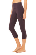 Load image into Gallery viewer, High-Waist Cosmic Capri
