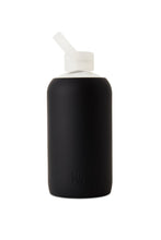 Load image into Gallery viewer, Alo Glass Water Bottle - 1L - Black
