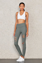 Load image into Gallery viewer, High-Waist Ripped Warrior Legging
