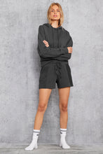 Load image into Gallery viewer, Avenue Hoodie &amp; Sweat Short Set
