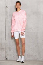 Load image into Gallery viewer, Unisex Tie-Dye Crew - Pink Tie-Dye
