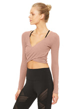 Load image into Gallery viewer, Amelia Luxe Long Sleeve Crop
