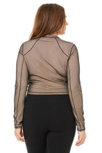 Load image into Gallery viewer, Vision Long Sleeve - Black/Latte
