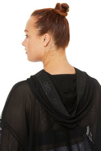 Load image into Gallery viewer, Studio Mesh Hoodie - Black
