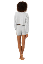 Load image into Gallery viewer, Double Take Pullover &amp; Sweat Short Set
