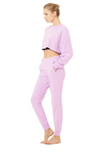 Load image into Gallery viewer, Unwind Sweatpant &amp; Double Take Pullover Set
