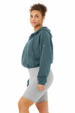Load image into Gallery viewer, Stadium Half Zip Hoodie - Deep Jade
