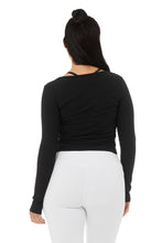 Load image into Gallery viewer, Gather Long Sleeve - Black
