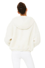 Load image into Gallery viewer, Duality Reversible Sherpa Jacket - Pristine/White/Dove Grey
