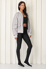 Load image into Gallery viewer, It Girl Bomber - Dove Grey
