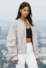 Load image into Gallery viewer, It Girl Bomber - Dove Grey
