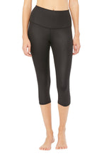Load image into Gallery viewer, High-Waist Airbrush Capri
