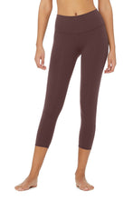 Load image into Gallery viewer, High-Waist Airbrush Capri
