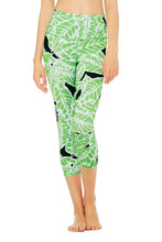 Load image into Gallery viewer, High-Waist Airbrush Capri - Print
