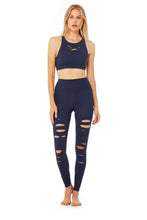 Load image into Gallery viewer, High-Waist Ripped Warrior Legging
