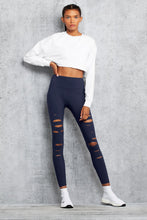Load image into Gallery viewer, High-Waist Ripped Warrior Legging
