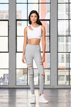 Load image into Gallery viewer, High-Waist Ripped Warrior Legging
