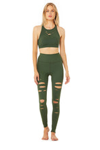 Load image into Gallery viewer, High-Waist Ripped Warrior Legging

