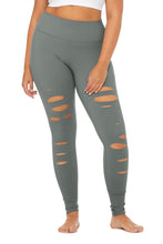 Load image into Gallery viewer, High-Waist Ripped Warrior Legging
