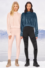 Load image into Gallery viewer, Flocked High-Waist Moto Legging
