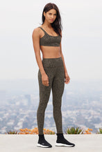 Load image into Gallery viewer, Vapor Leopard Bra - Olive Branch
