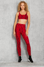 Load image into Gallery viewer, Vapor Snakeskin Bra &amp; High-Waist Legging Set
