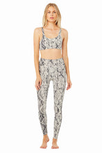 Load image into Gallery viewer, Vapor Snakeskin Bra &amp; High-Waist Legging Set
