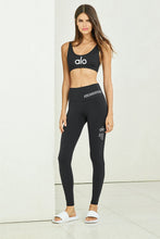 Load image into Gallery viewer, 7/8 High-Waist Focal Point Legging - Black/White
