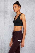 Load image into Gallery viewer, 7/8 High-Waist Checkpoint Legging - Oxblood
