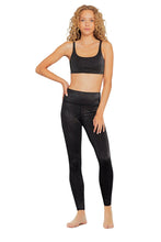 Load image into Gallery viewer, High-Waist Glitter Legging &amp; Glitter Bra Set
