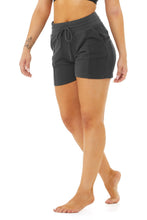 Load image into Gallery viewer, Avenue Sweat Short - Anthracite
