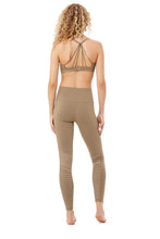 Load image into Gallery viewer, Sunny Strappy Bra &amp; High-Waist Moto Legging Set
