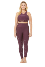 Load image into Gallery viewer, High-Waist Sequence Legging &amp; Bra Set
