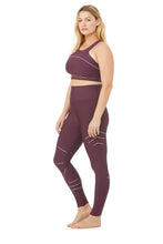 Load image into Gallery viewer, High-Waist Sequence Legging &amp; Bra Set
