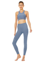 Load image into Gallery viewer, High-Waist Sequence Legging &amp; Bra Set
