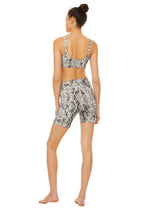 Load image into Gallery viewer, Vapor Snakeskin Bra &amp; High-Waist Short Set
