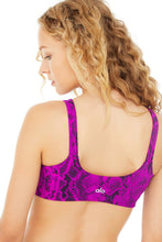 Load image into Gallery viewer, Vapor Snakeskin Bra &amp; High-Waist Short Set
